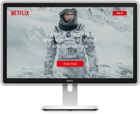 Netflix Mock Up